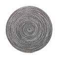 Modern Round Carpet for Living Room in Hand Woven Cotton - Redondo