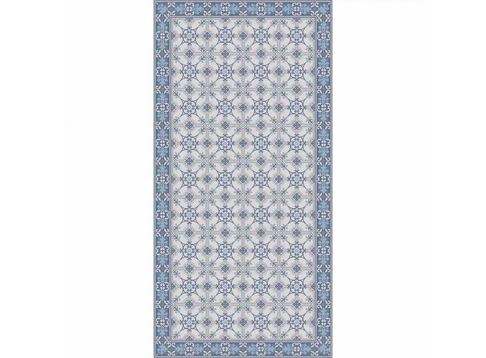 Design Living Room Carpet in Pvc and Polyester Rectangular Patterned - Chico Viadurini