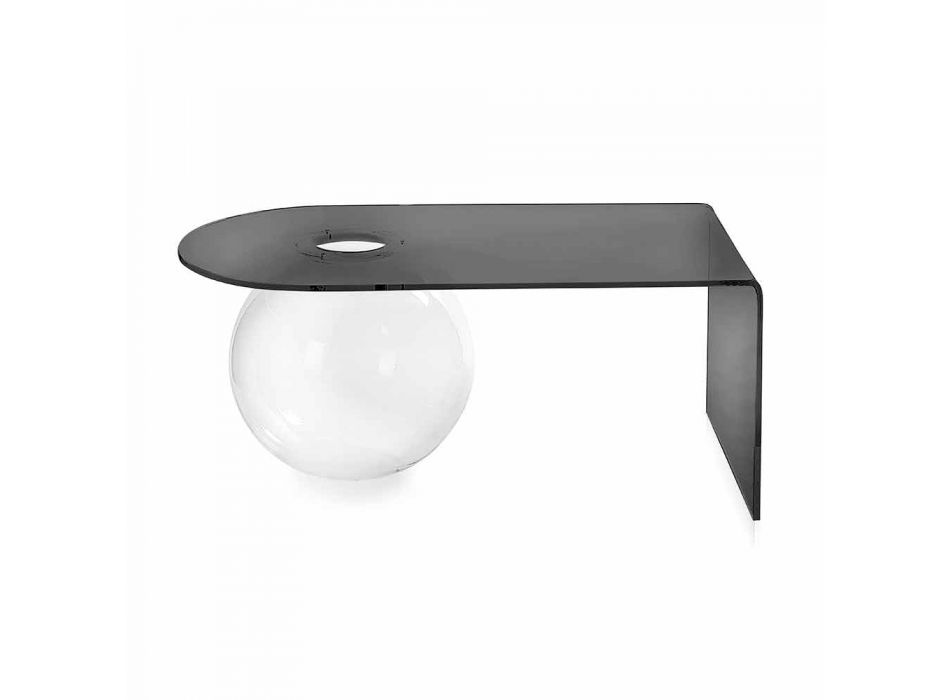 Modern plexiglass bridge table made in Italy, Bolly Viadurini