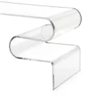 Dennis Transparent Plexiglass Coffee Table Made in Italy Viadurini