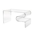 Dennis Transparent Plexiglass Coffee Table Made in Italy