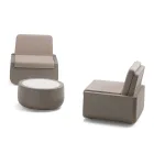 Design Outdoor Coffee Table in HPL and Polyethylene Made in Italy - Belida Viadurini