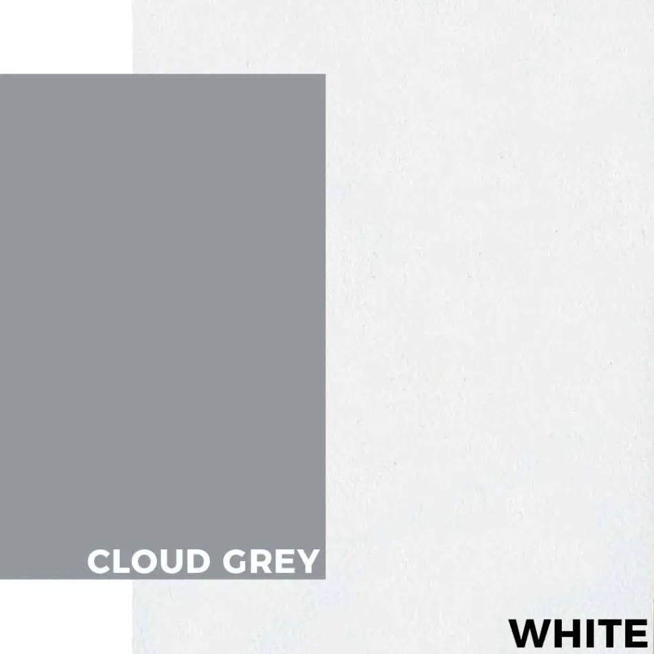 Modern Outdoor Coffee Table in Aluminum and Laminate - Carmine2 Viadurini