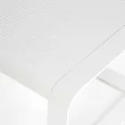 Outdoor Low Table in White or Anthracite Painted Aluminum - Aniello Viadurini
