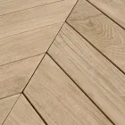 Low Outdoor Teak Coffee Table with Oval Top, Homemotion - Ricardo Viadurini