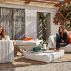 Low Outdoor Table or Pouf in WaProLAce Made in Italy - Barnabus Viadurini