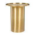 Design Coffee Table in Brass Plated Steel - Kakta