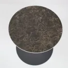 Amereo Metal and Ceramic Coffee Table Made in Italy Viadurini
