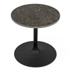 Amereo Metal and Ceramic Coffee Table Made in Italy Viadurini