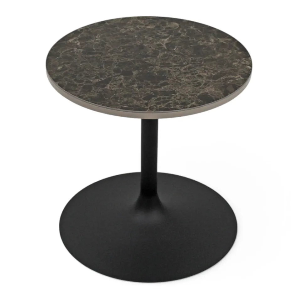 Amereo Metal and Ceramic Coffee Table Made in Italy Viadurini
