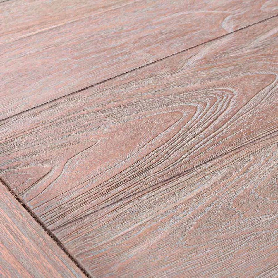 Homemotion - Nusadua Natural Low Teak Design Outdoor Coffee Table Viadurini