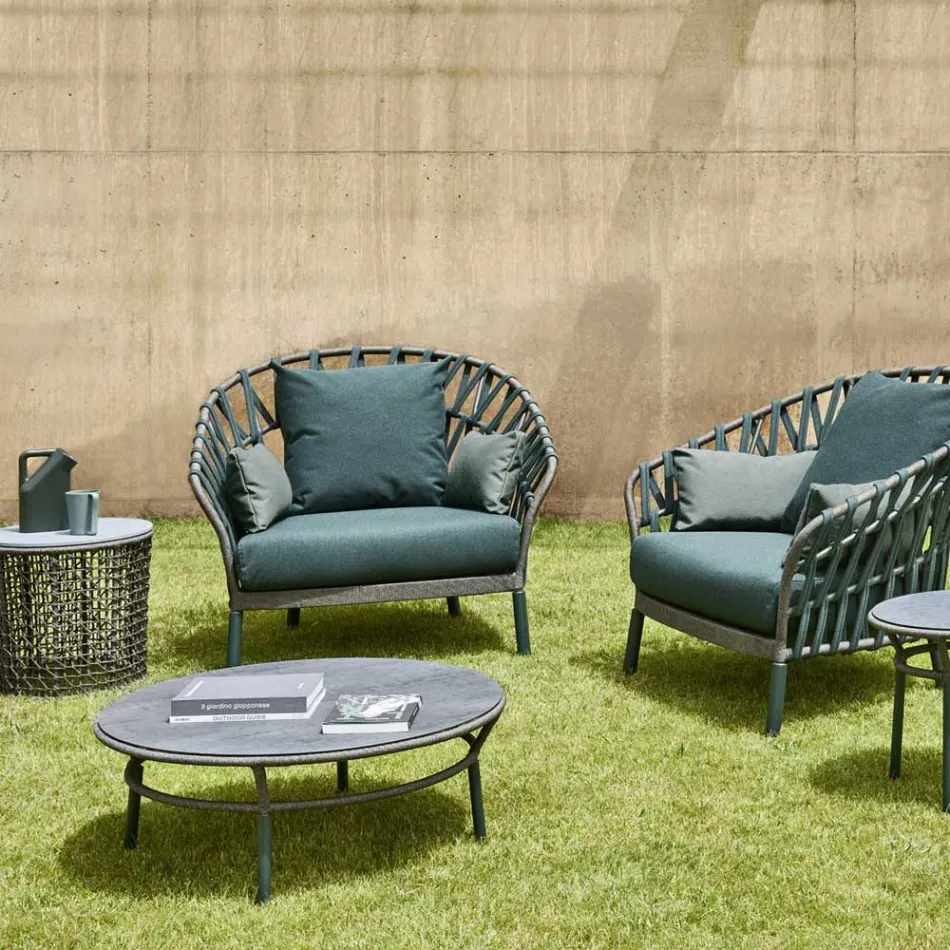 Low Table Top Hpl or Ceramic Made in Italy - Emmacross by Varaschin Viadurini