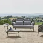 Low Table Hpl Top or Ceramic Made in Italy - Emmacross by Varaschin Viadurini