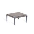 Low Square Outdoor Coffee Table in Aluminum and WaProLace Made in Italy - Marissa
