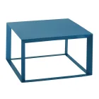 Square Design Metal Coffee Table in 2 Sizes - Josyane Viadurini
