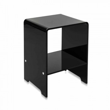 Contemporary black coffee table / nightstand Mimi, made in Italy