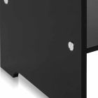 Contemporary black coffee table / nightstand Mimi, made in Italy Viadurini