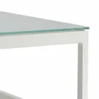 Square Design Outdoor Side Table 2 Dimensions 3 Finishes - Julie Viadurini