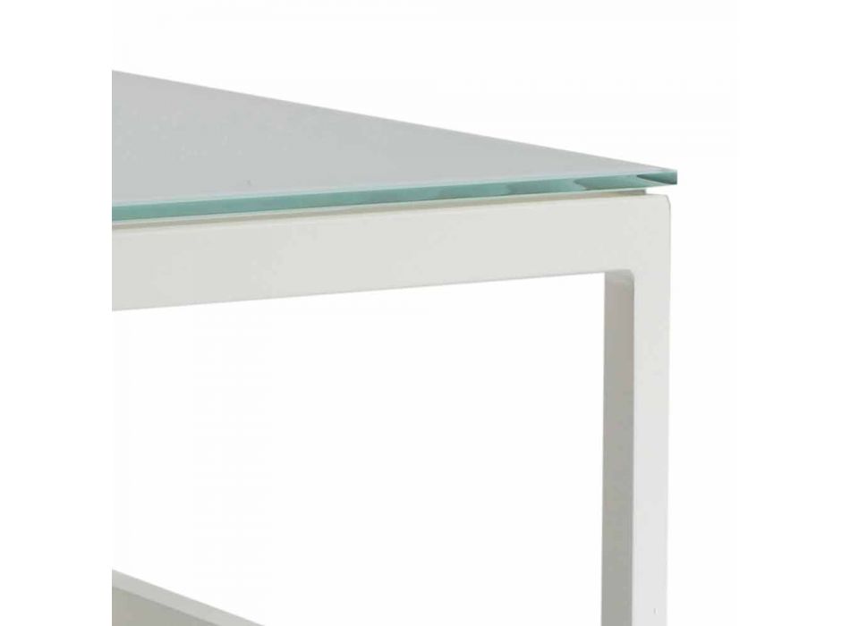 Square Design Outdoor Side Table 2 Dimensions 3 Finishes - Julie Viadurini