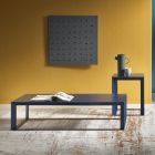 Luxury Design Colored Steel Coffee Table - Josyane Viadurini