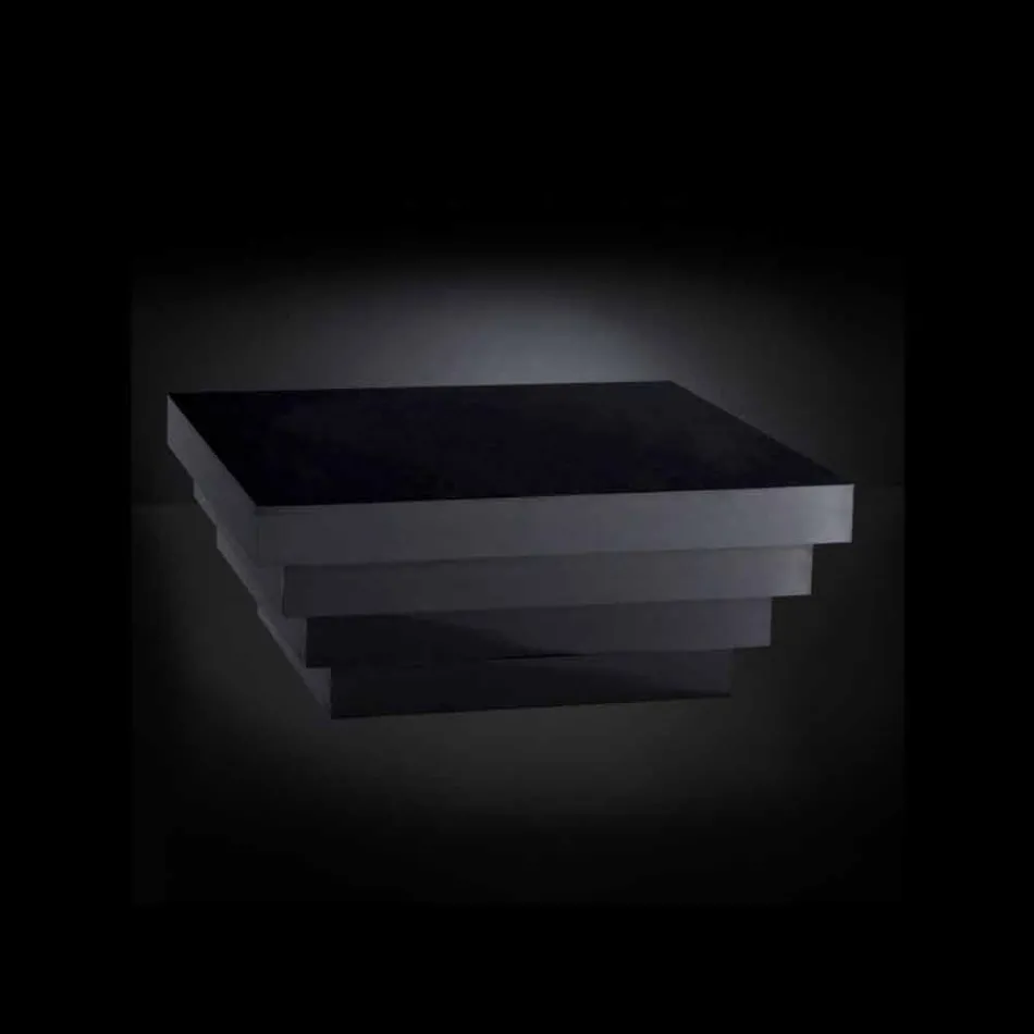 Coffee table design Coffee Silhouette Cadeau wood fiber Viadurini