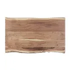 Coffee Table in Handmade Wood and Steel Homemotion - Tancredi Viadurini