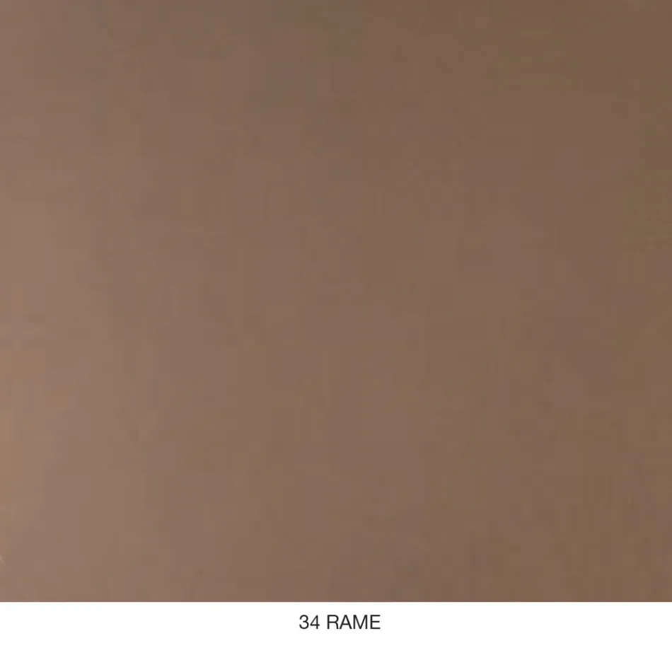 Round Metal Coffee Table, Design in Various Colors and 2 Sizes - Olesya Viadurini