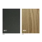 Modern Transforming Coffee Table in Wood and Metal Made in Italy - Fabio Viadurini