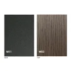 Modern Transforming Coffee Table in Wood and Metal Made in Italy - Fabio Viadurini