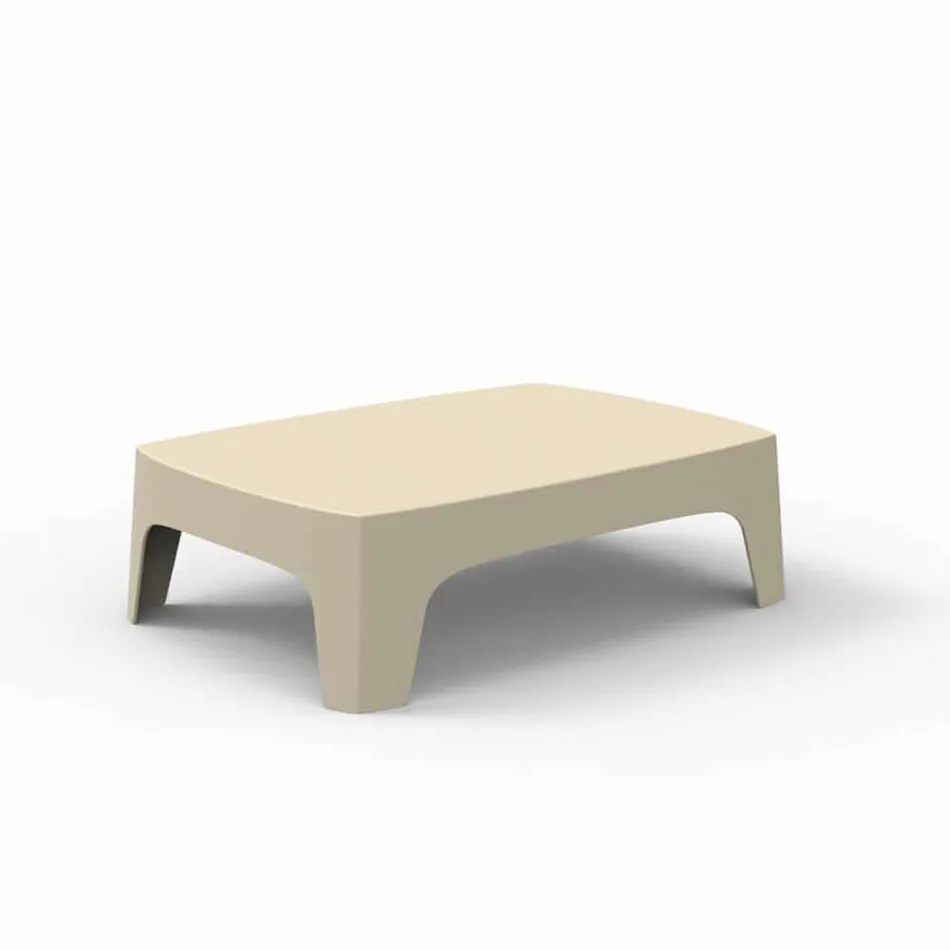 Solid by Vondom outdoor coffee table in polypropylene Viadurini