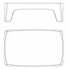 Solid by Vondom outdoor coffee table in polypropylene Viadurini