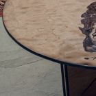 Round Glass Coffee Table for Living Room Design 3 Sizes - Imolao Viadurini