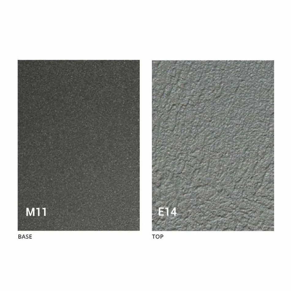 Transformable Coffee Table with Mortar Effect Top Made in Italy - Romantic Viadurini