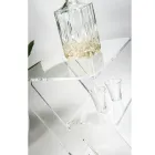 Sofa Table in Transparent Plexiglass Indoor or Outdoor - Platano Viadurini