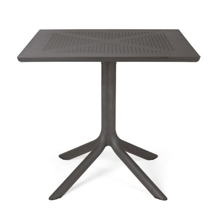 Outdoor Coffee Table with Perforated Polypropylene Top - Fork Viadurini