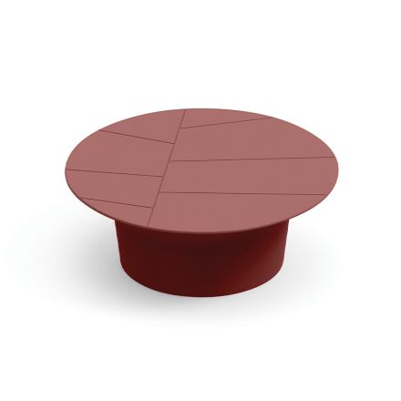 Outdoor Polyethylene Coffee Table Available in Various Colors - Towel Viadurini