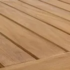 Homemotion Modern Teak Wood Outdoor Table - Luanaedmea Viadurini