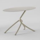 Fine Outdoor Coffee Table in Painted Metal Made in Italy - Lübeck Viadurini