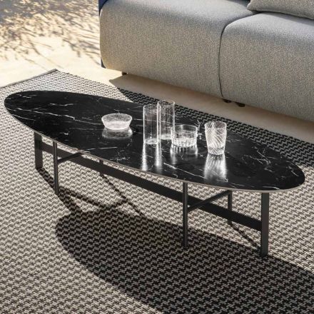 Outdoor Coffee Table Steel Structure Made in Italy - Begin by Myyour Viadurini