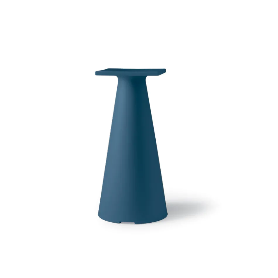 Garden Coffee Table Base in Polyethylene and HPL Top Made in Italy - Lucy Viadurini