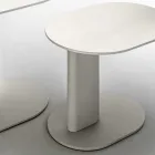 Aluminum Garden Coffee Table Made in Italy - Plinto by Varaschin Viadurini