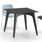 Garden coffee table in HPL and Polyethylene Made in Italy - Rizia Viadurini
