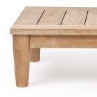 Garden Coffee Table in Natural Teak Wood - Artes Viadurini