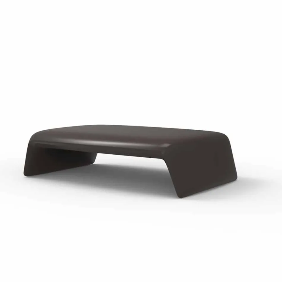 Blow by Vondom polyethylene garden table, modern design Viadurini