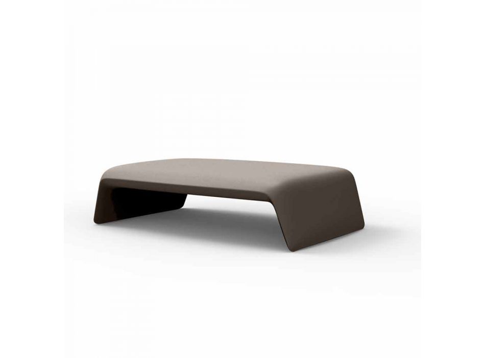 Blow by Vondom polyethylene garden table, modern design Viadurini