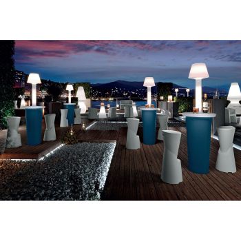Bright Garden Coffee Table with Made in Italy Polyethylene Base - Tigota
