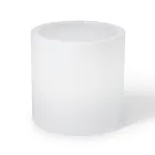 Bright Garden Coffee Table in White Polyethylene Made in Italy - Derti Viadurini