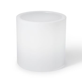 Bright Garden Coffee Table in White Polyethylene Made in Italy - Derti