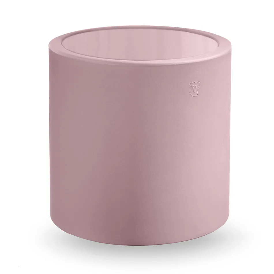 Round Garden Coffee Table in Colored Polyethylene Made in Italy - Noemi Viadurini