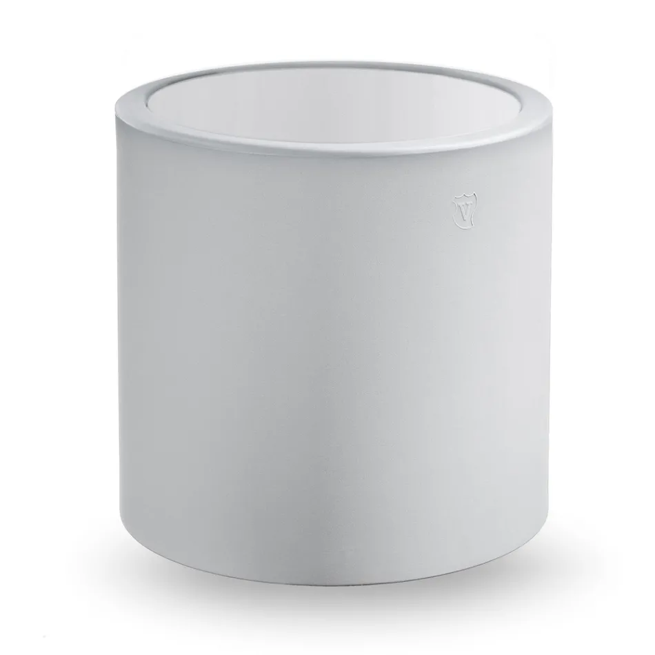 Round Garden Coffee Table in Colored Polyethylene Made in Italy - Noemi Viadurini